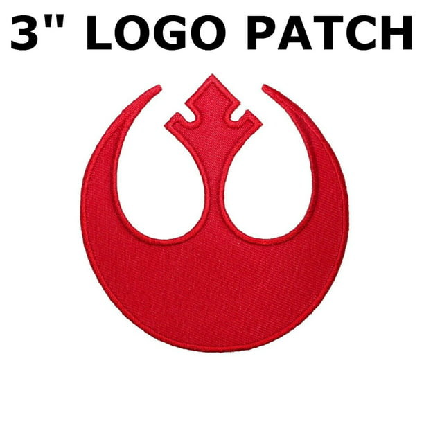 STAR WARS Embroidered Logo Sew On Iron On Shirt Jacket Badge Patch 3.6" 